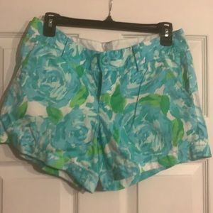 Lilly Pulitzer First Impression Blue Shorts